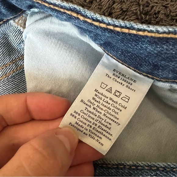 Everlane The Cheeky Denim Shorts - Picture 11 of 12